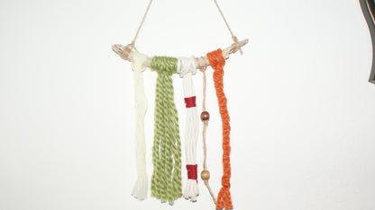 Pepper's Warm Tassel Wall Hanging